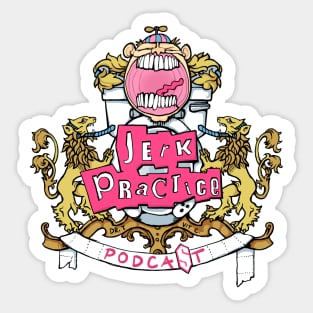 JERK PRACTICE Sticker